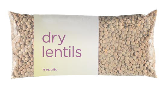 Dry lentils