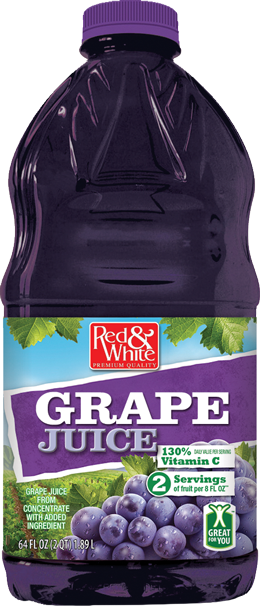 Red & White grape juice