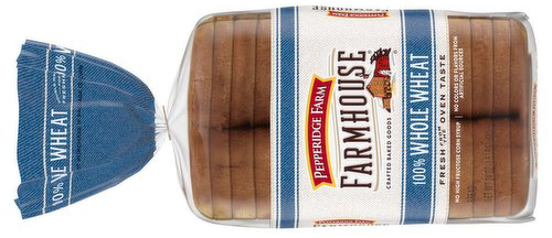 Pepperidge Farm Farmhouse Whole Wheat bread