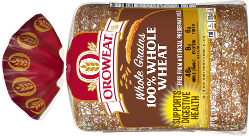 Oroweat 100% Whole Wheat bread