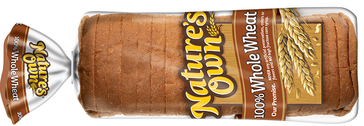 Nature’s Own 100% Whole Wheat bread