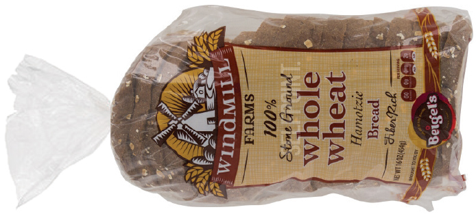 Windmill Farms Stone Ground Hamotze bread