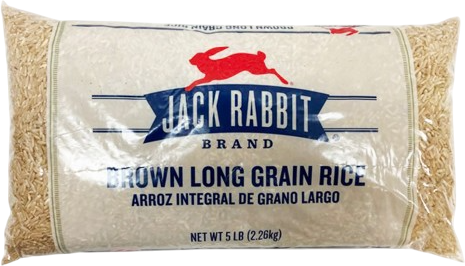 Jack Rabbit brown rice