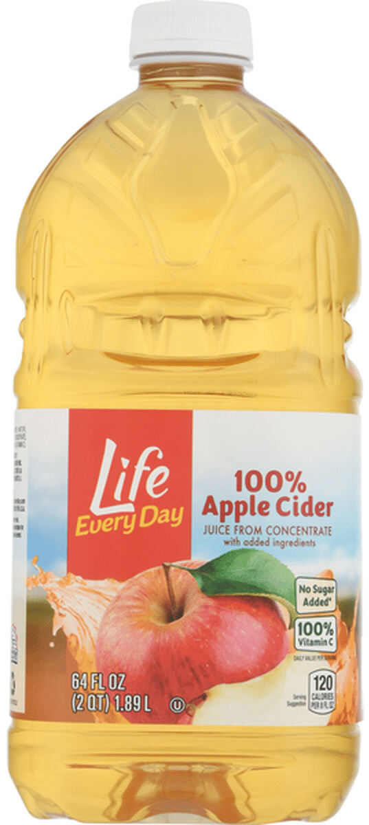 Life Every Day apple juice