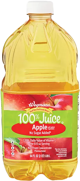 Wegmans white grape peach juice