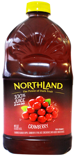Northland cranberry juice