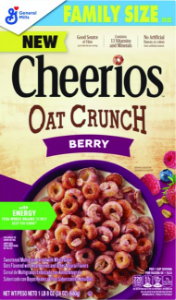 Cheerios Oat Crunch Berry