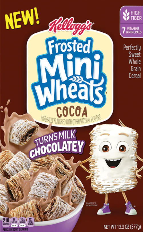 Frosted Mini Wheats Cinnamon Roll