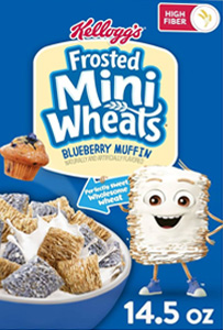 Frosted Mini Wheats Blueberry Muffin