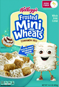 Frosted Mini Wheats Cinnamon Roll