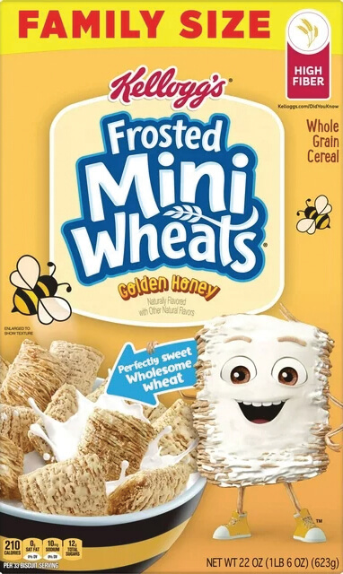 Frosted Mini Wheats Golden Honey