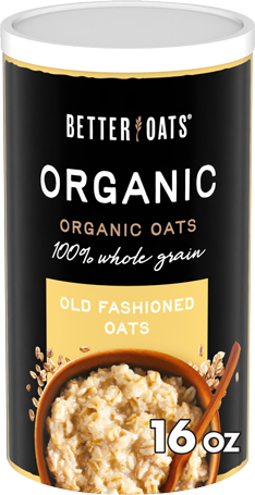 Better Oats organic old fashioned oats