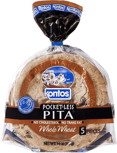 Kontos Whole Wheat pita bread