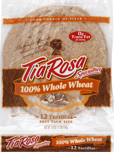 Tia Rosa Whole Wheat tortillas