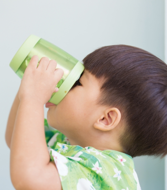 Smiling child ages 3 to 3½ years